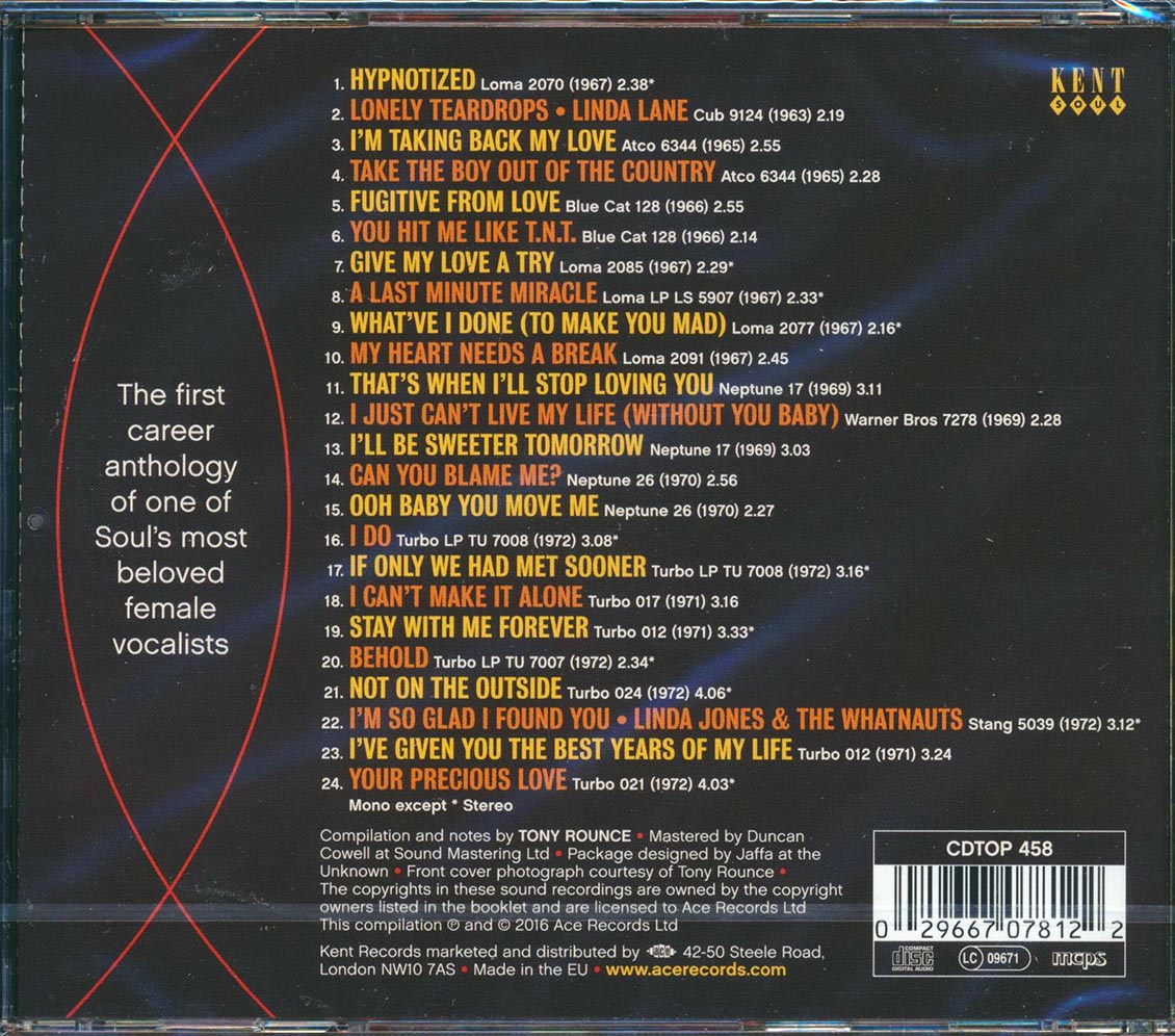 Linda Jones - Precious: The Anthology 1963-1972 (incl. large booklet)