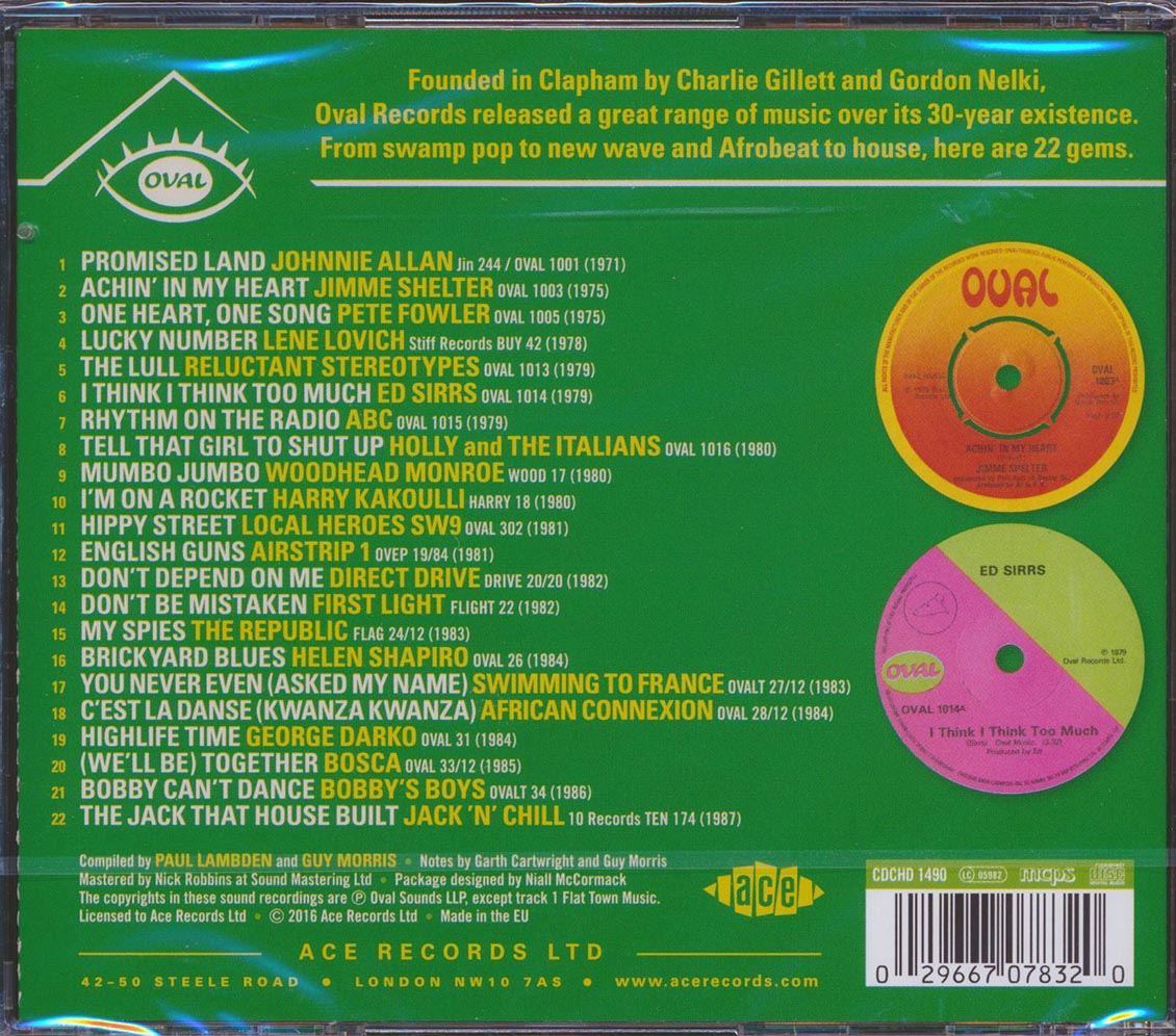 Various - Rhythm On The Radio: Oval Records Singles 1974-1987 (incl. large booklet)