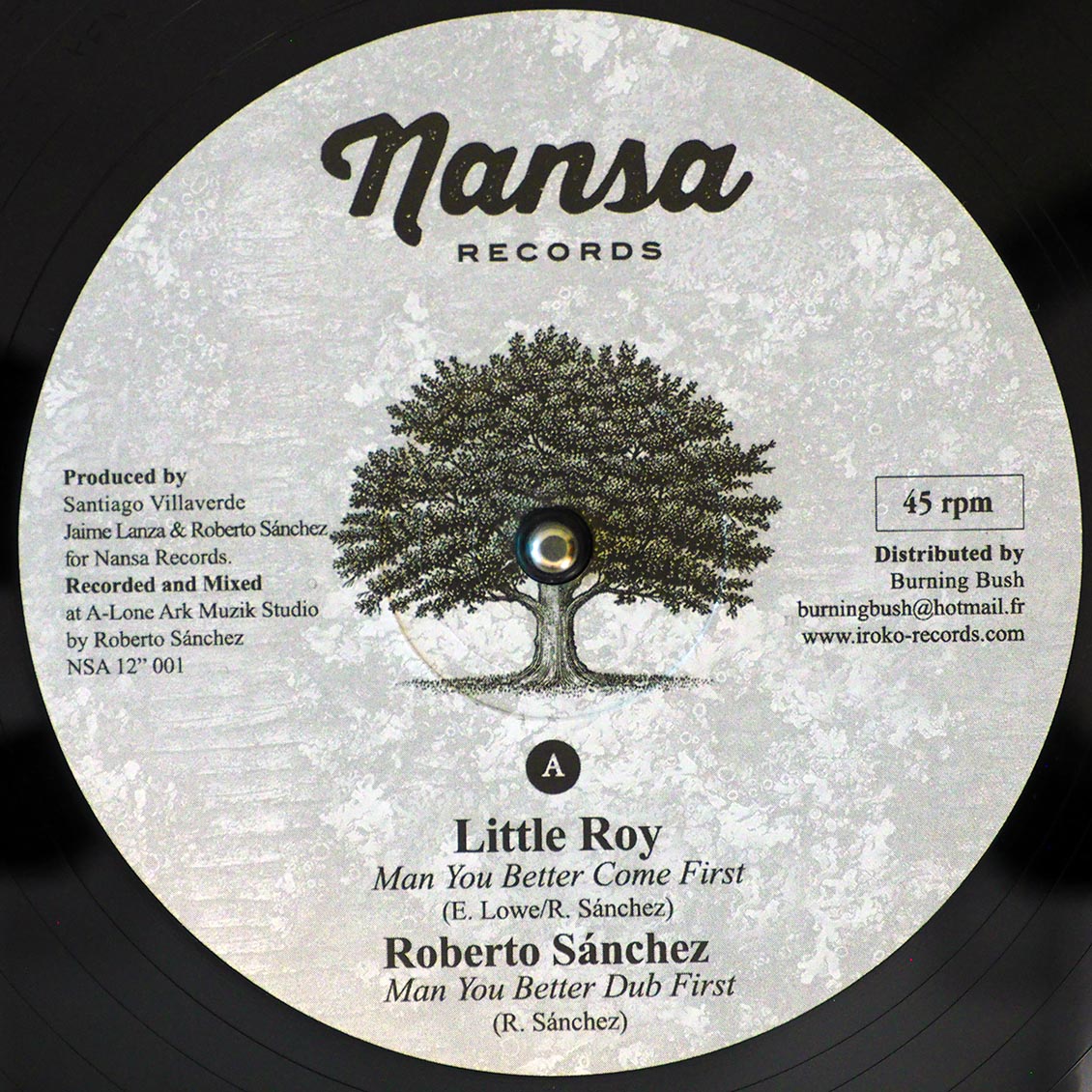 Little Roy - Man You Better Come First; Roberto Sanchez - Man You Better Dub First  /  Virginia Rivera - Womankind; Lone Ark Riddim Force - Riddim Version