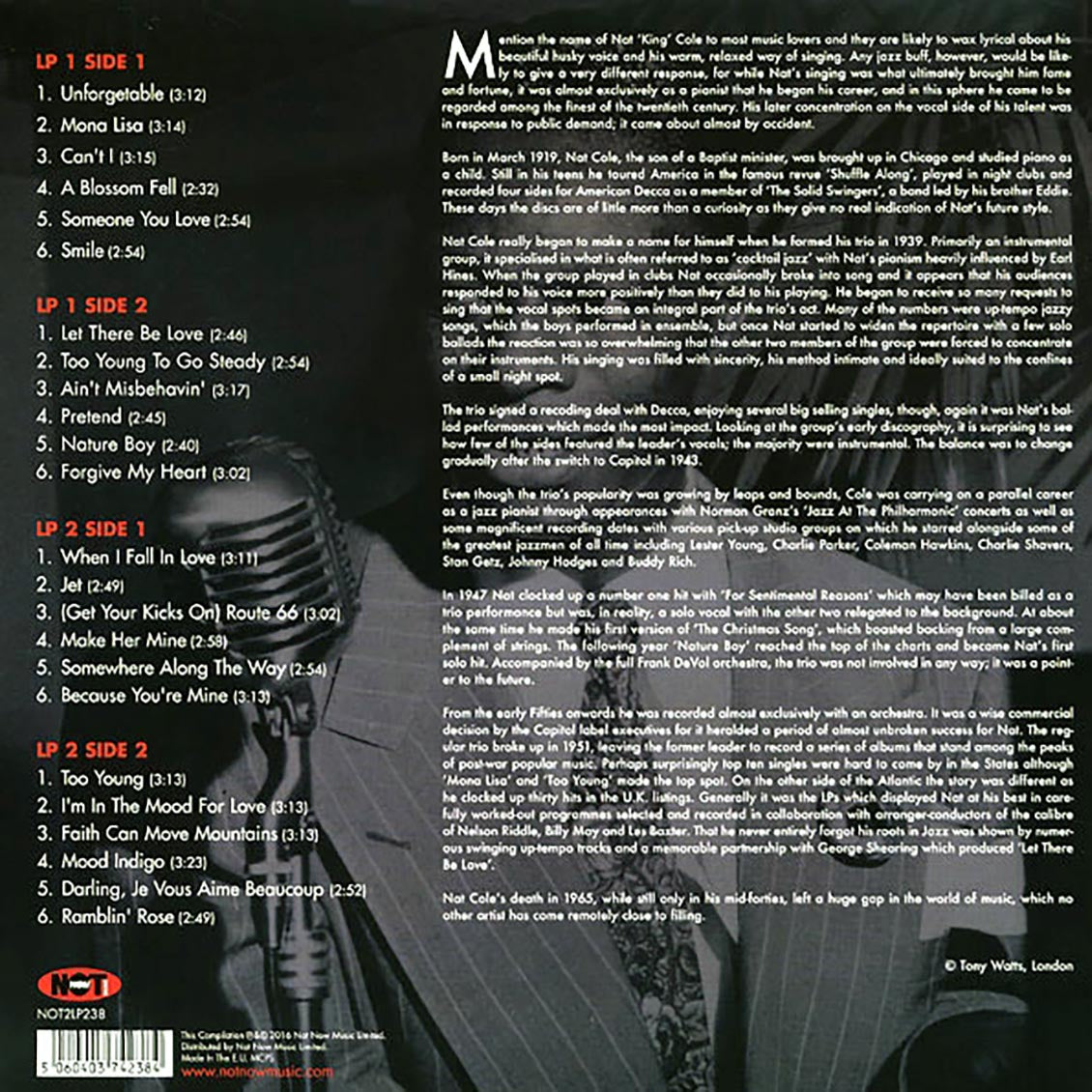 Nat King Cole - The Very Best Of Nat King Cole (2xLP) (180g)