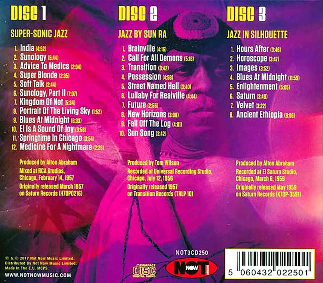 Sun Ra & His Arkestra - Supersonic Sounds (30 tracks) (3xCD) (deluxe 3-fold digipak)