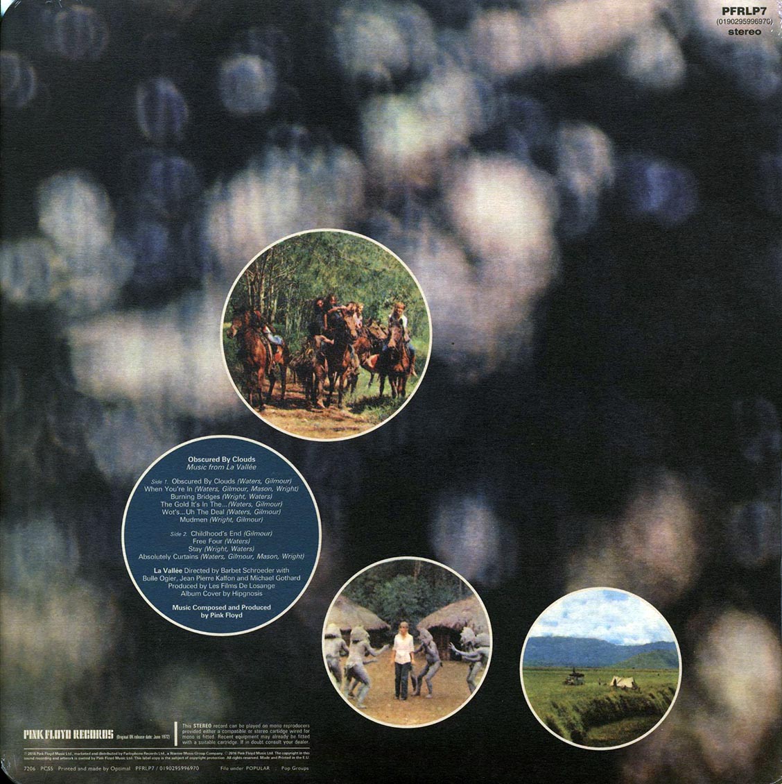Pink Floyd - Obscured By Clouds (180g) (remastered) (radius corners)
