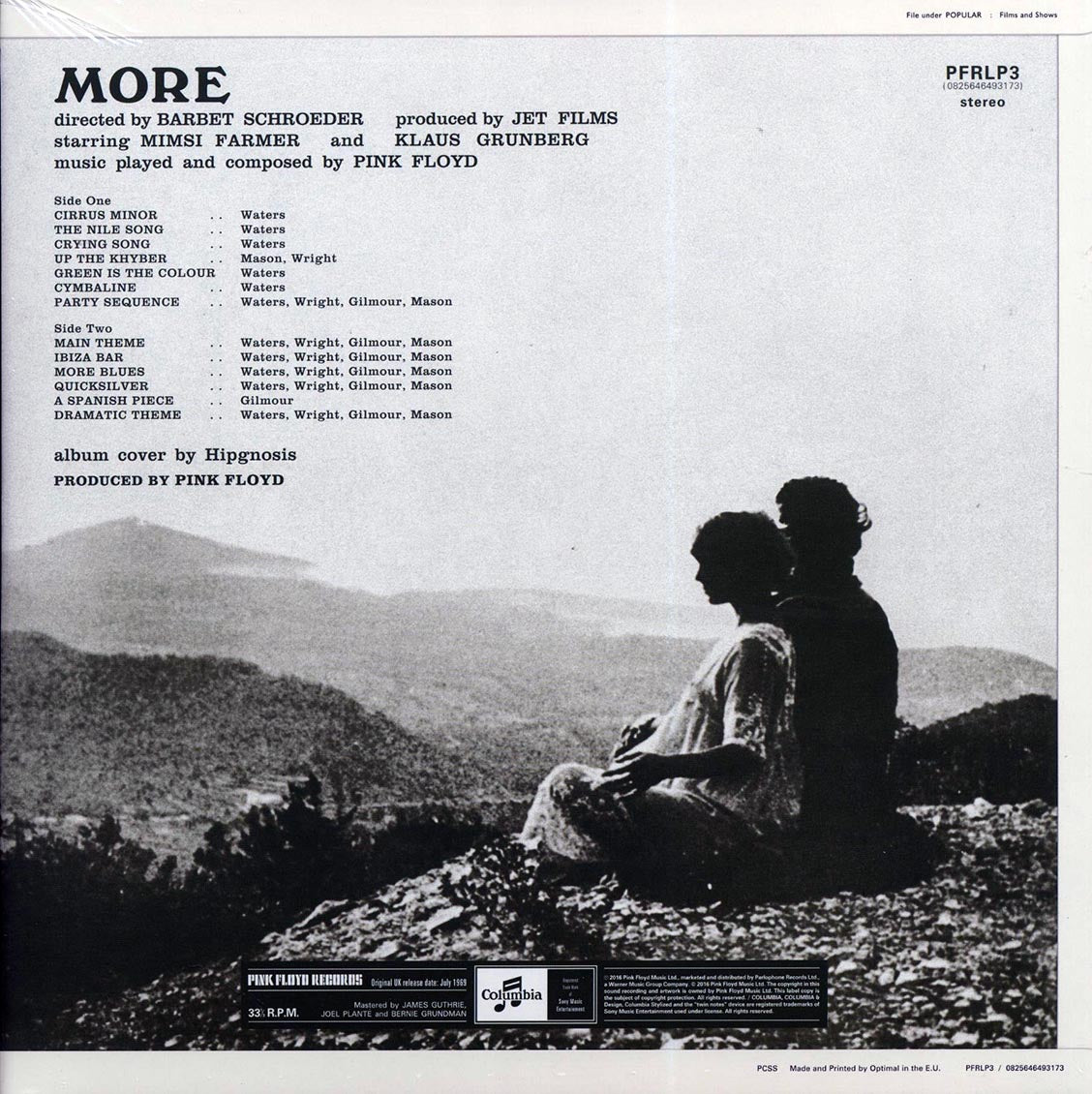 Pink Floyd - More Original Soundtrack (180g)