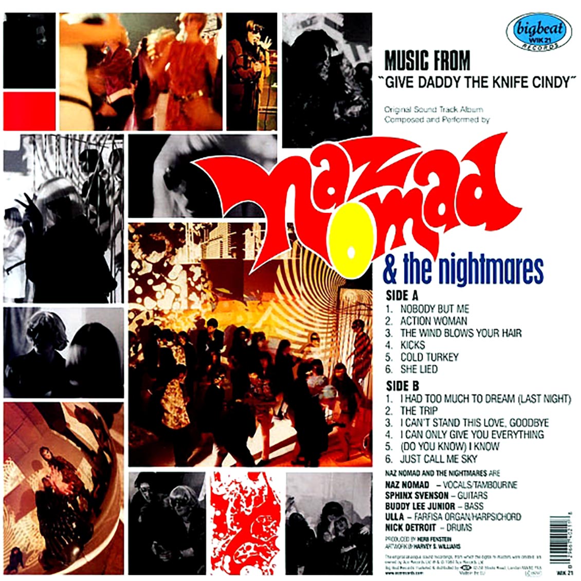 Naz Nomad & The Nightmares (The Damned) - Give Daddy The Knife Cindy