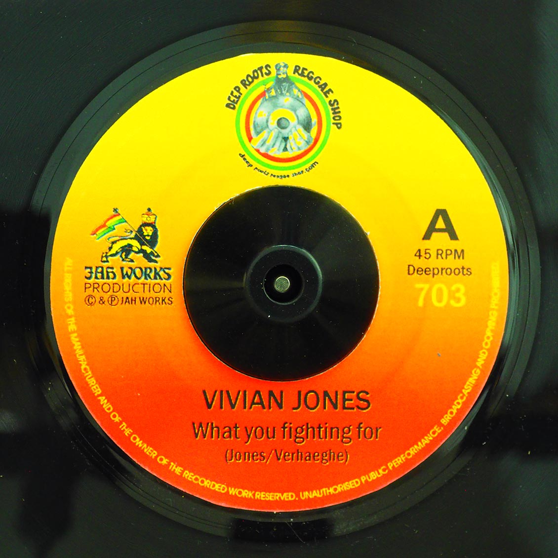 Vivian Jones - What You Fighting For  /  Jah Rej - Warmonger Dub