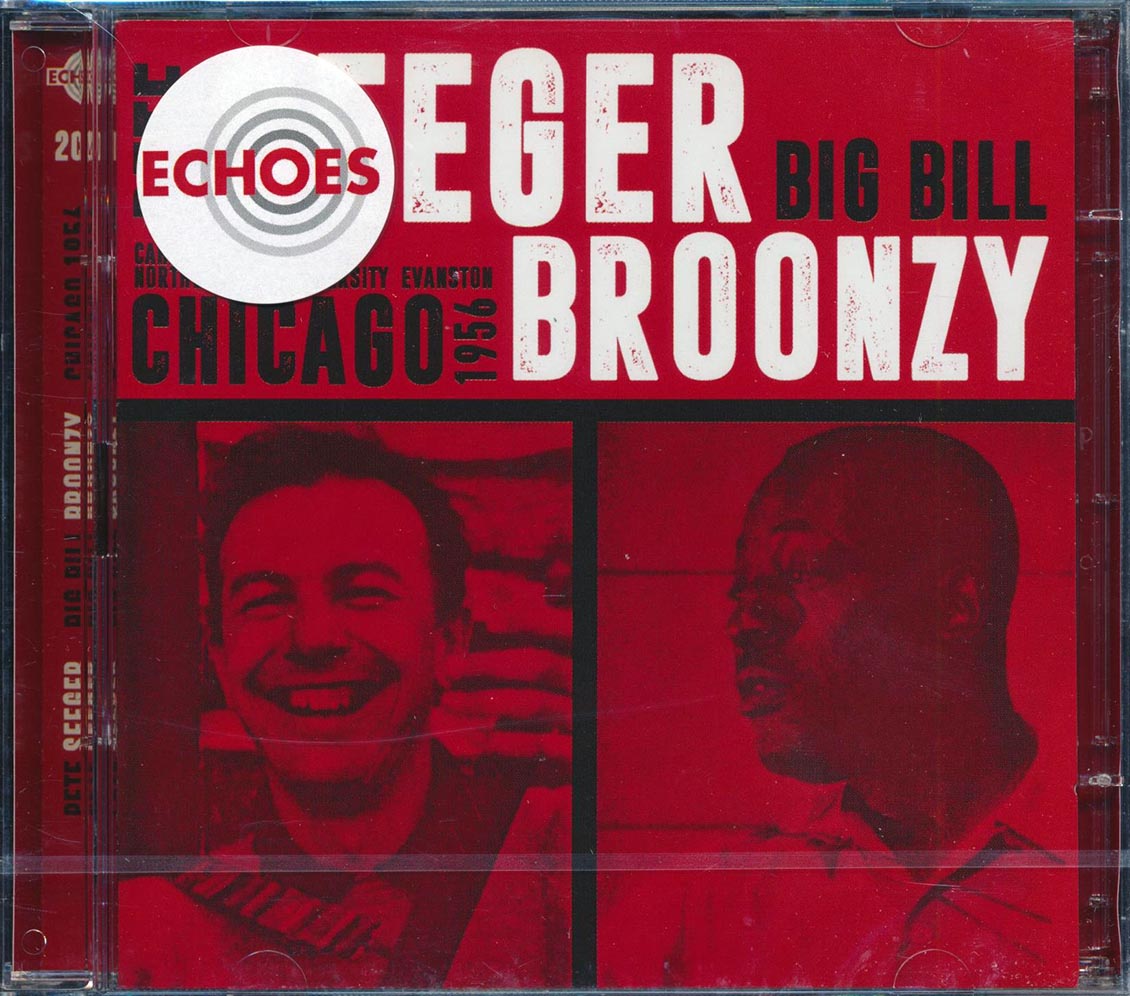Pete Seeger, Big Bill Broonzy - Chicago 1956 (31 tracks) (2xCD) (remastered)
