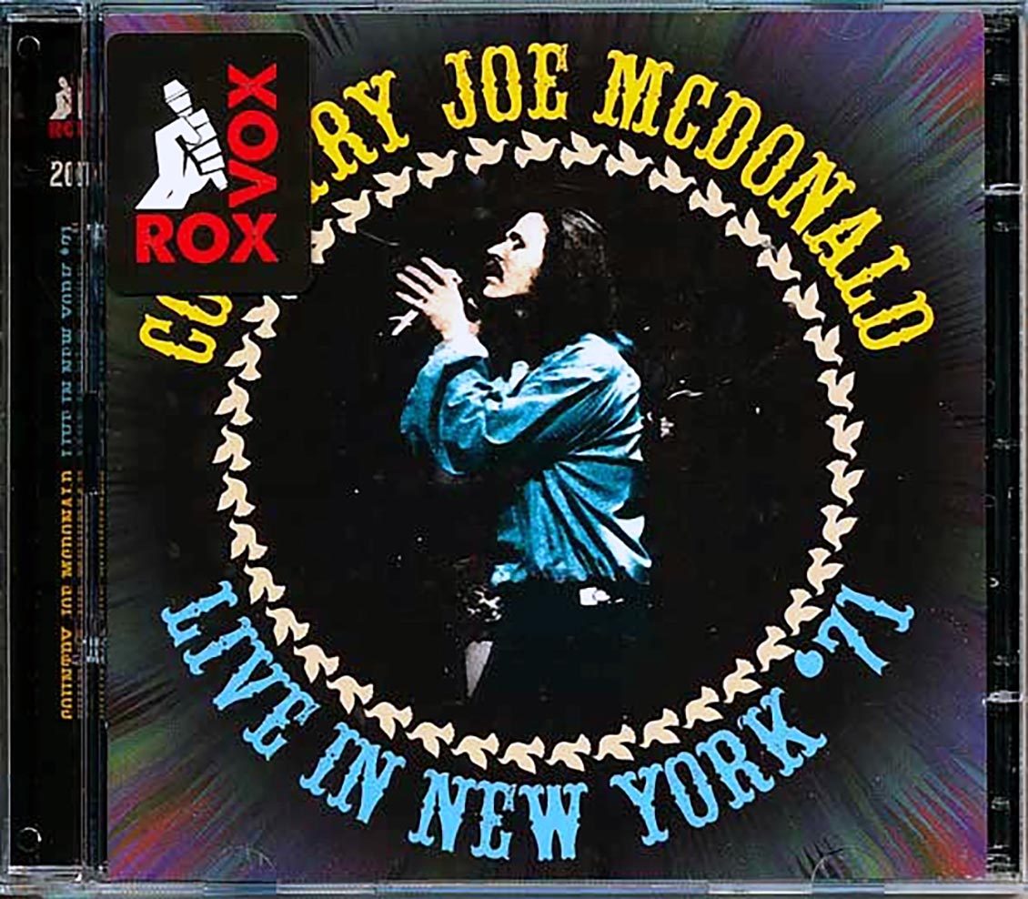 Country Joe McDonald - Live In New York '71 (2xCD) (remastered)