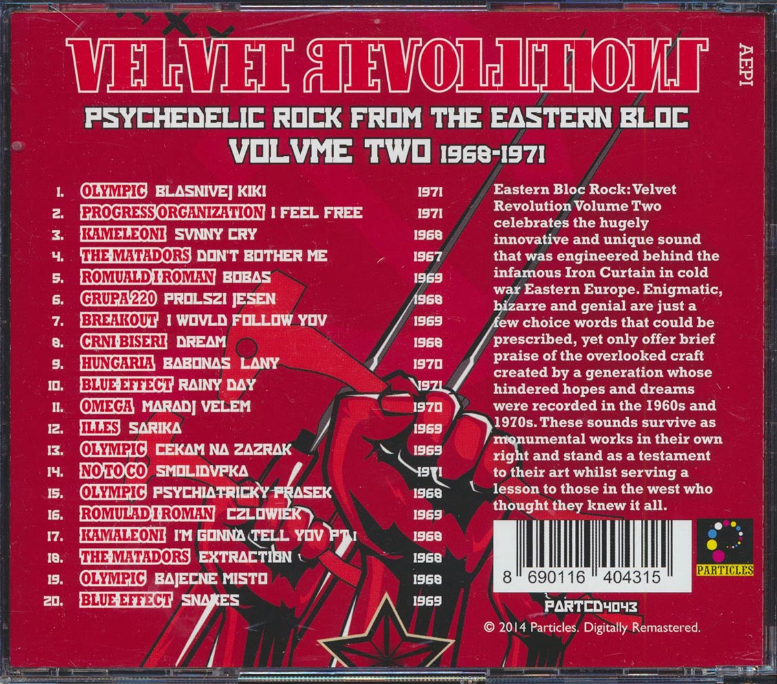 Various - Velvet Revolutions Volume 2: Psychedelic Rock From The Eastern Bloc 1968-1971