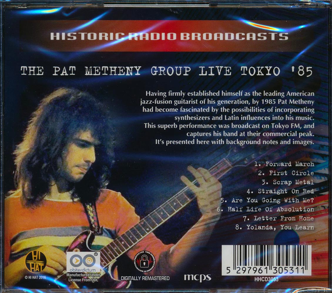 The Pat Metheny Group - Live Tokyo '85 (remastered)