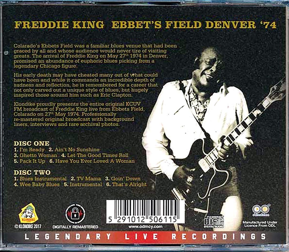 Freddie King - Ebbet's Field: Denver '74 (2xCD) (remastered)