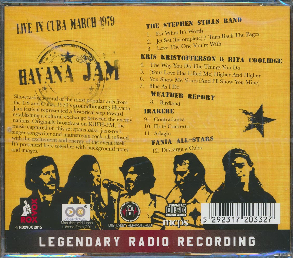 Havana Jam - Live In Cuba: March 1979 (remastered)