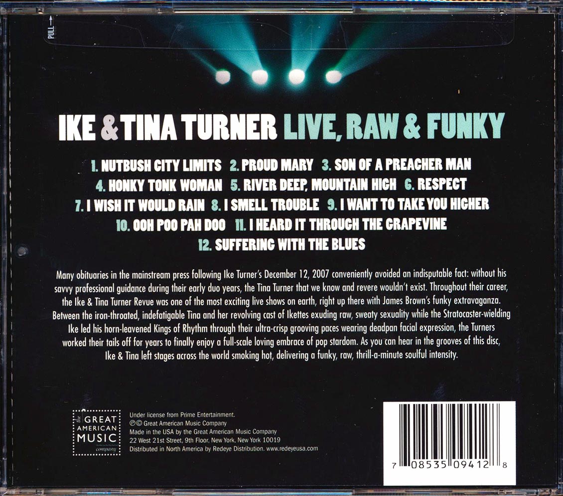 Ike & Tina Turner - Live, Raw & Funky