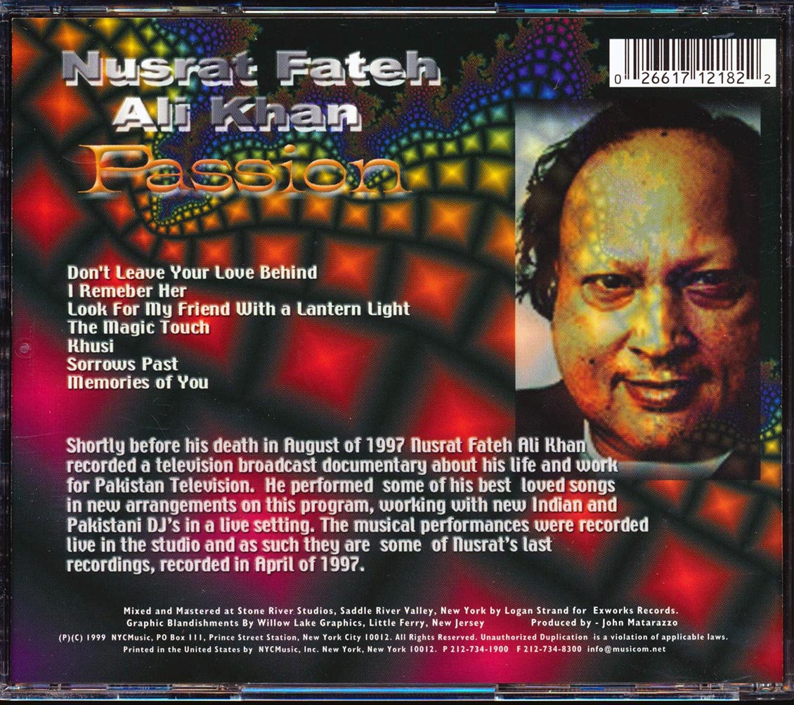 Nusrat Fateh Ali Khan - Passion