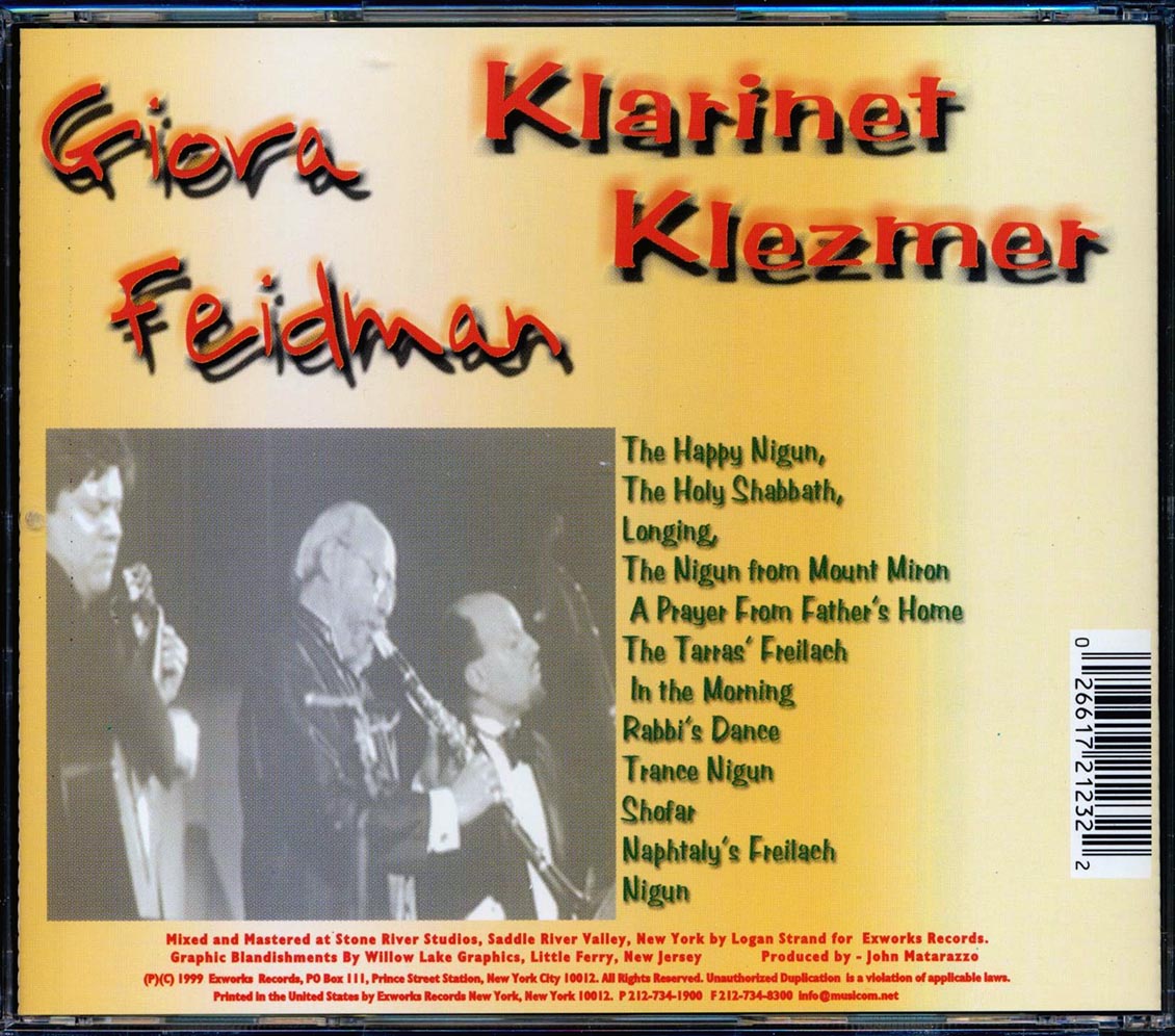 Giora Feidman - Klarinet Klezmer
