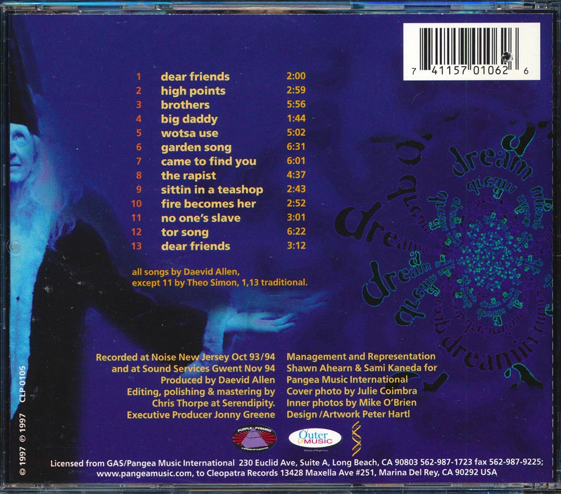 David Allen - Dreaming A Dream (marked/ltd stock)