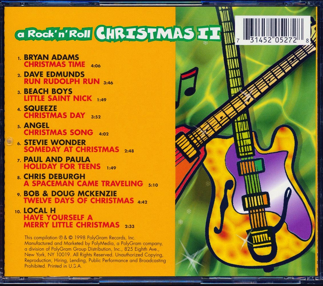 Bryan Adams, Stevie Wonder, The Beach Boys, Etc. - A Rock N Roll Christmas 2