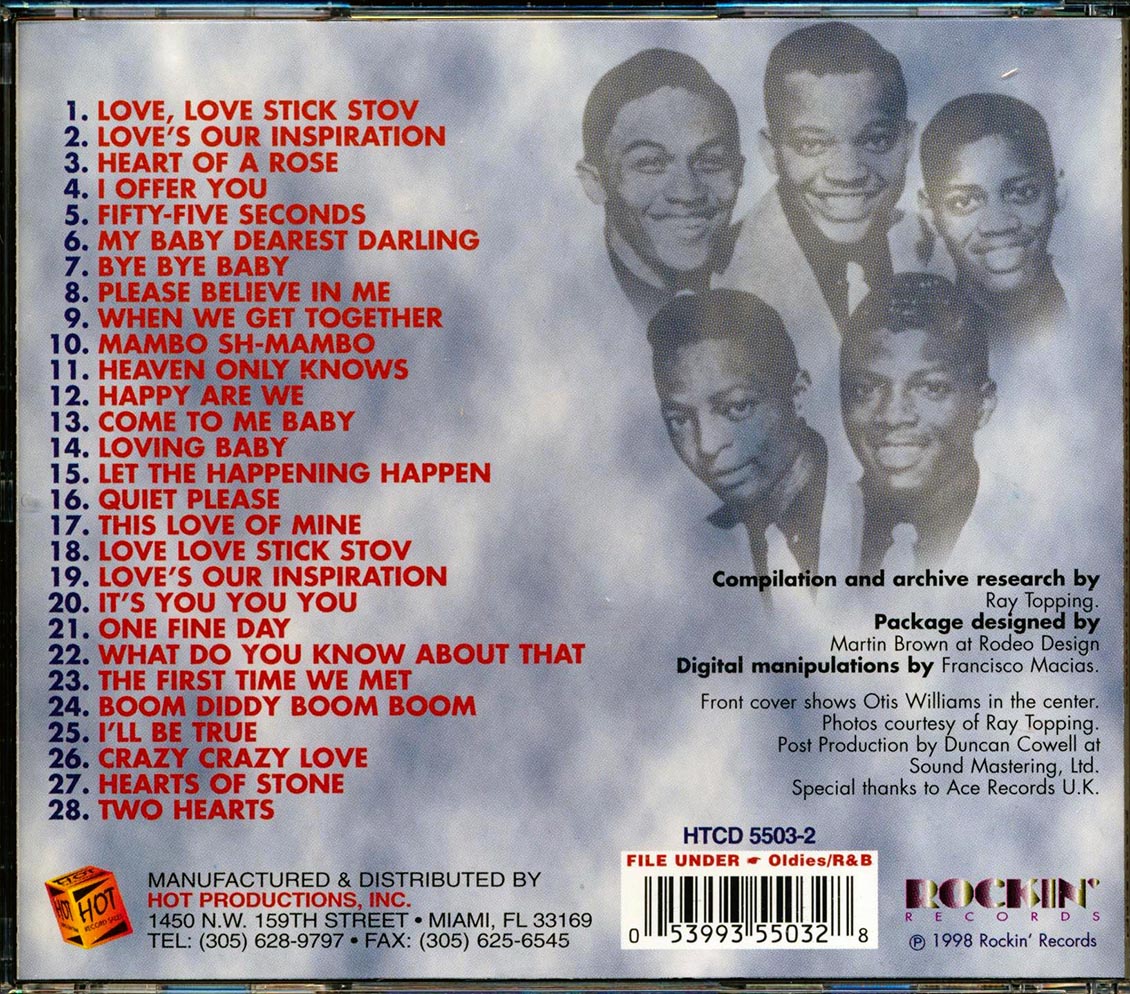 Otis Williams & The Charms - Rockin': The Original Rockin' And Chart Masters