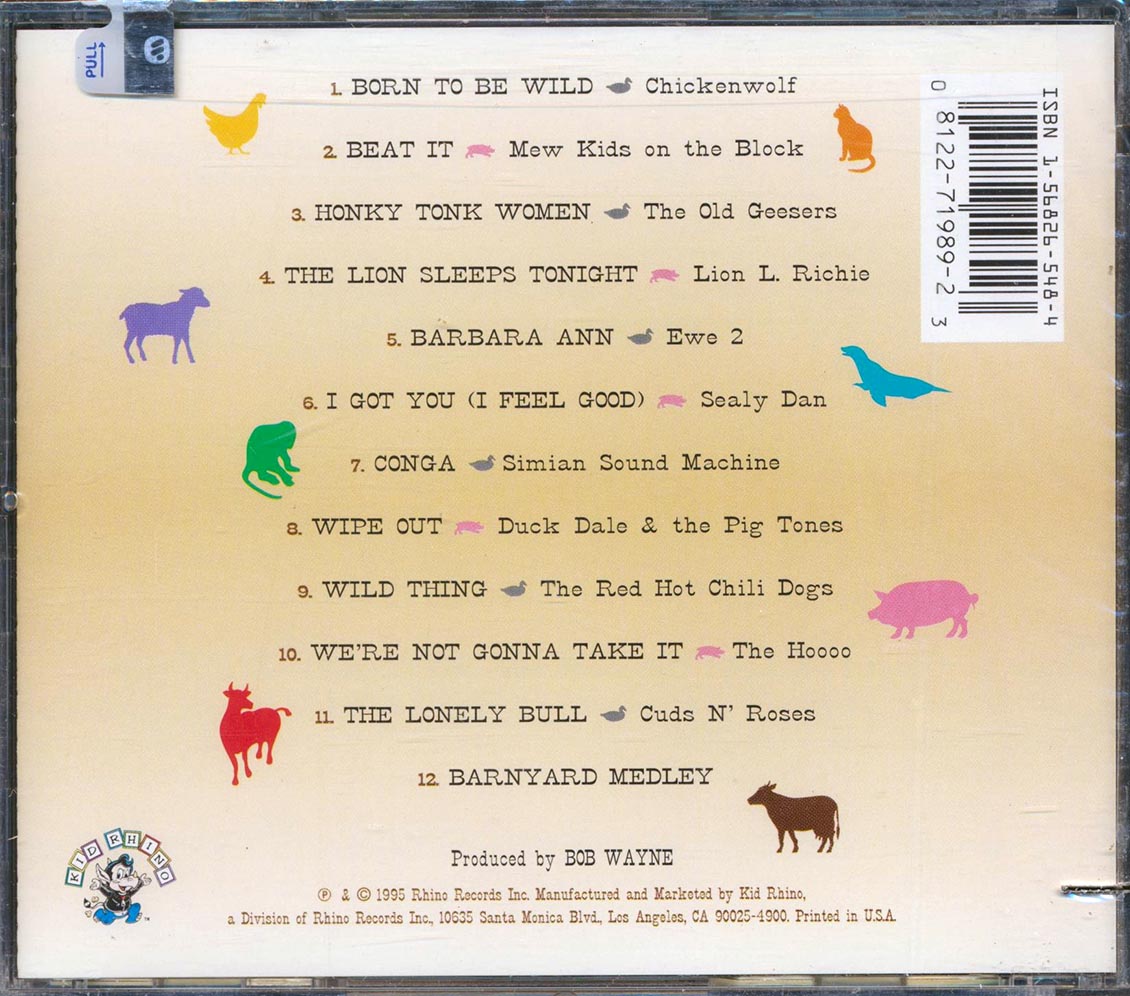 Duck Dale, Cuds N Roses, Chickenwolf, Lion L Richie, Ewe 2, Etc. - Barnyard Beat: Livestock Rock And Jungle Jams (marked/ltd stock)