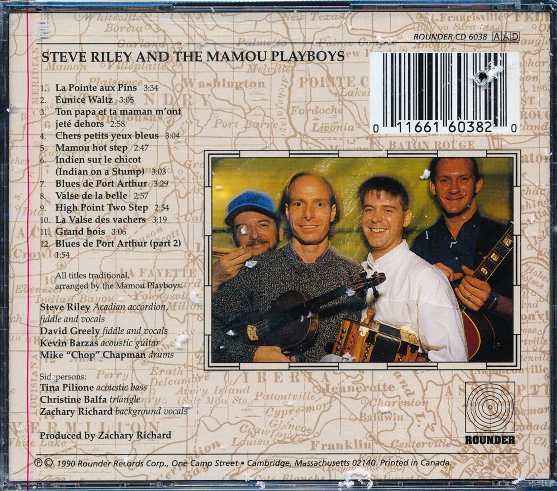 Steve Riley & The Mamou Playboys - Steve Riley And The Mamou Playboys (marked/ltd stock)