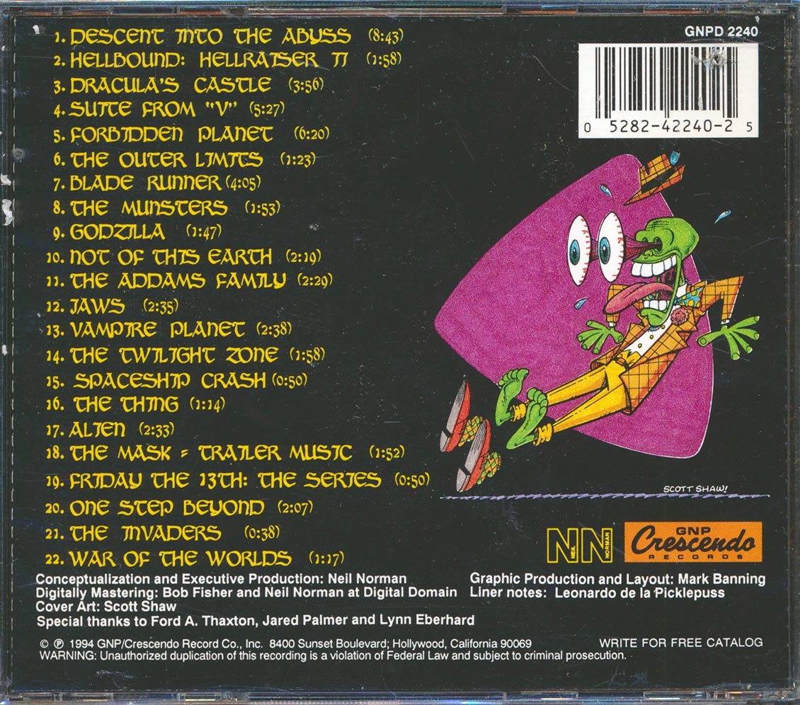 Neil Norman - Super Scary Monster Party (22 tracks) (incl. large booklet)