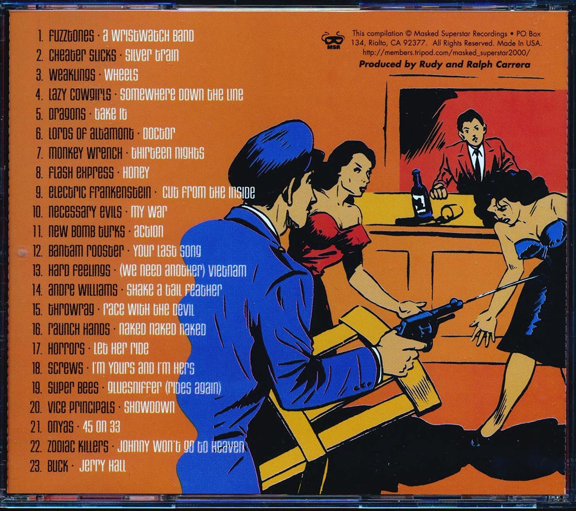 Fuzztones, Super Bees, Cheater Slicks, Bantam Rooster, Etc. - The Las Vegas Shakedown!