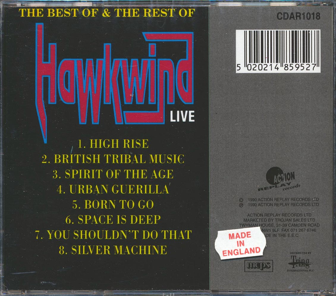 Hawkwind - Live: The Best Of & The Rest Of Hawkwind