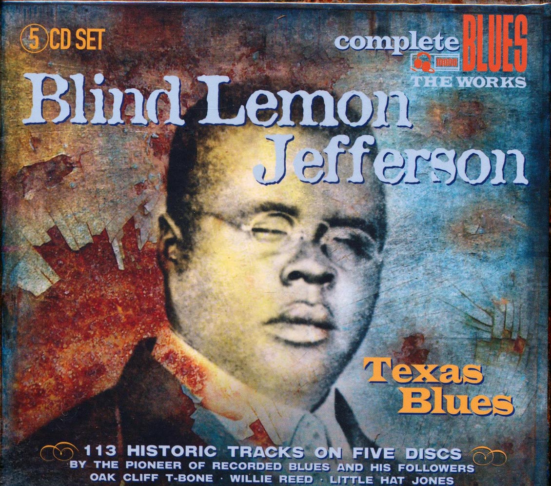 Blind Lemon Jefferson - Texas Blues (113 tracks) (5xCD) (box set)