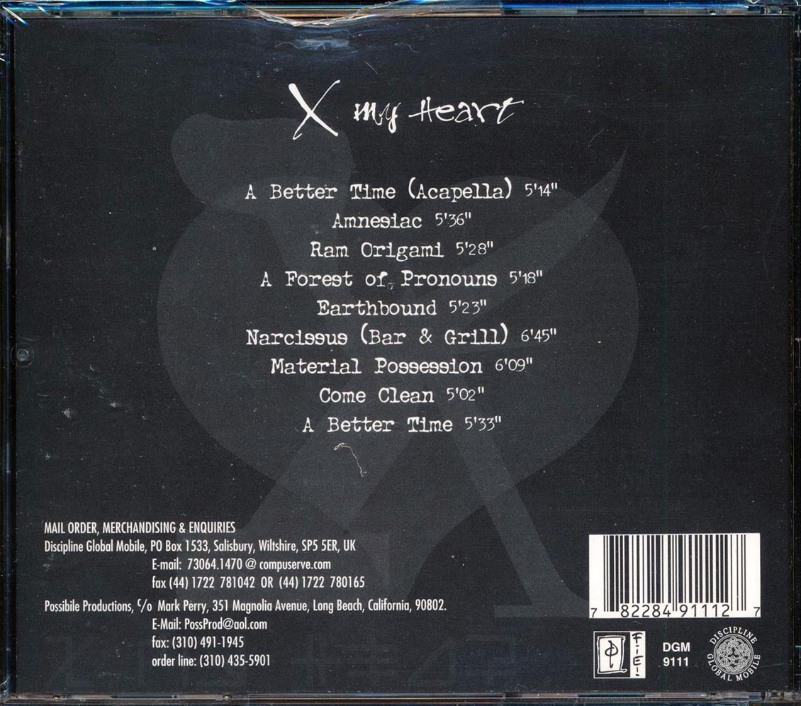Peter Hammill - X My Heart