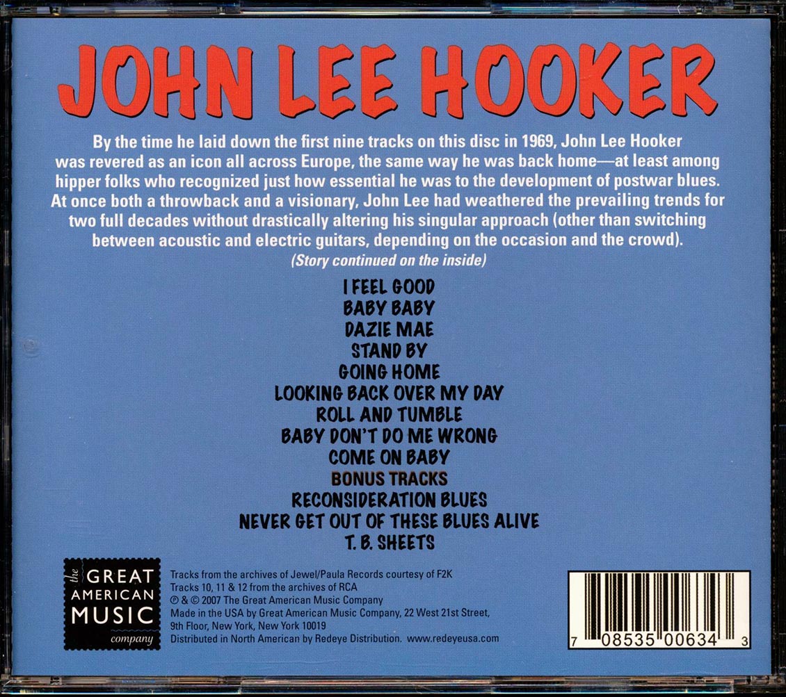 John Lee Hooker - I Feel Good