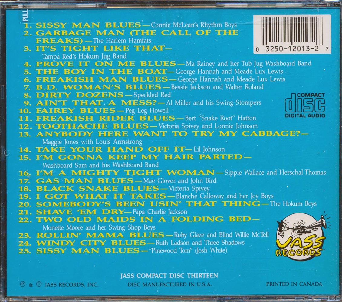 Various - Sissy Man Blues