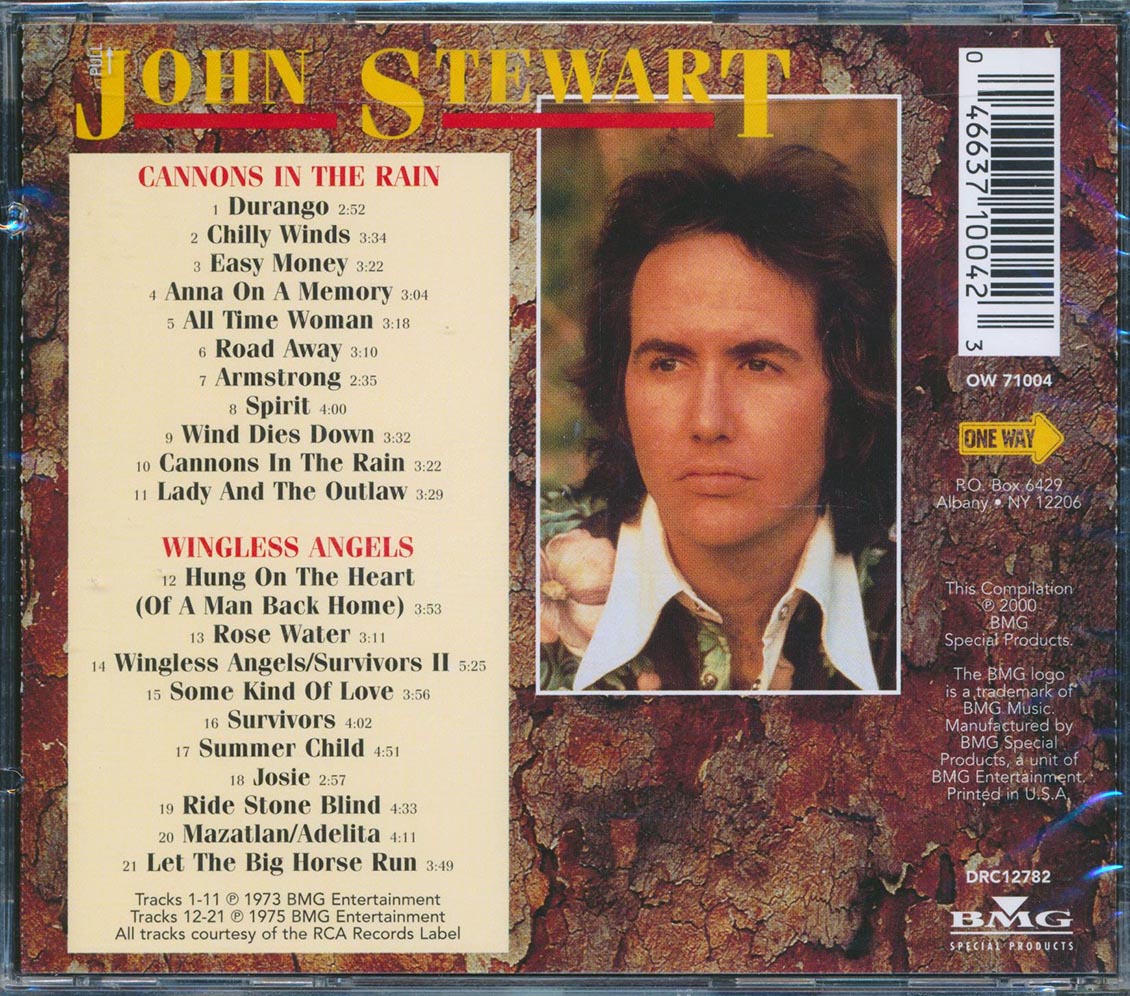 John Stewart - Cannons In The Rain / Wingless Angels