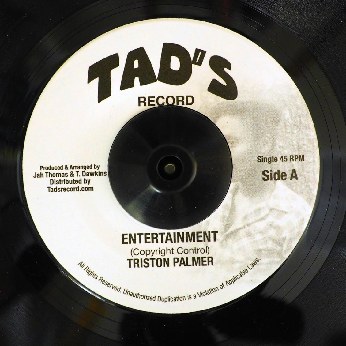 Triston Palmer - Entertainment  /  Roots Radics - Version (rhythm: "Heavenless AKA Entertainment") (US press)