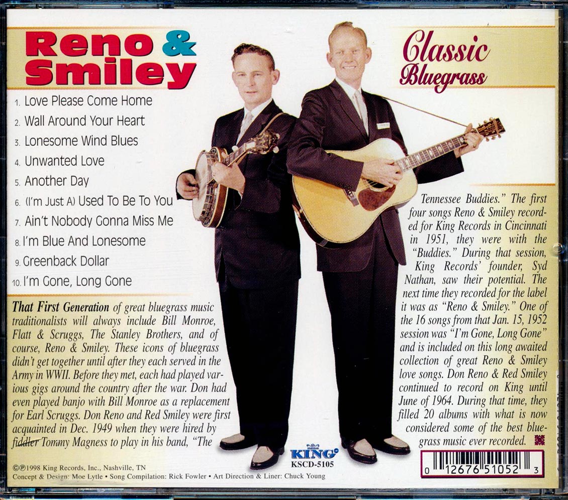 Don Reno & Red Smiley - Classic Bluegrass