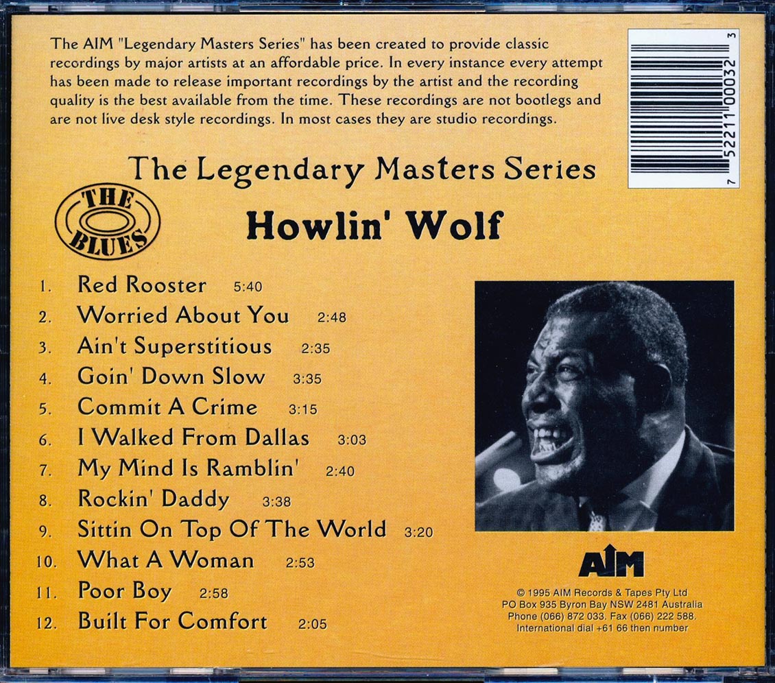 Howlin' Wolf - The Legendary Masters Series: The Blues