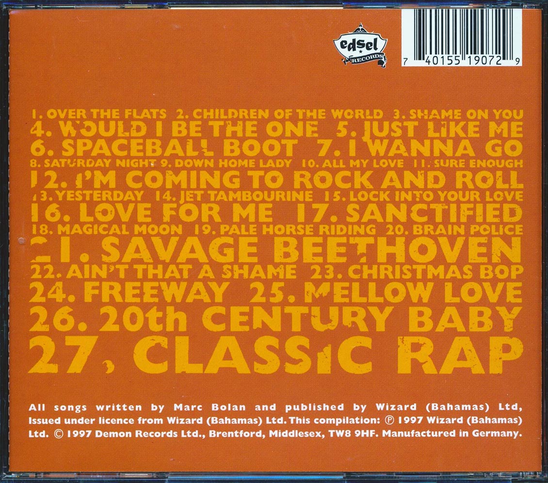 Marc Bolan & T-Rex - The Best Of The Unchained Series: Unreleased Recordings