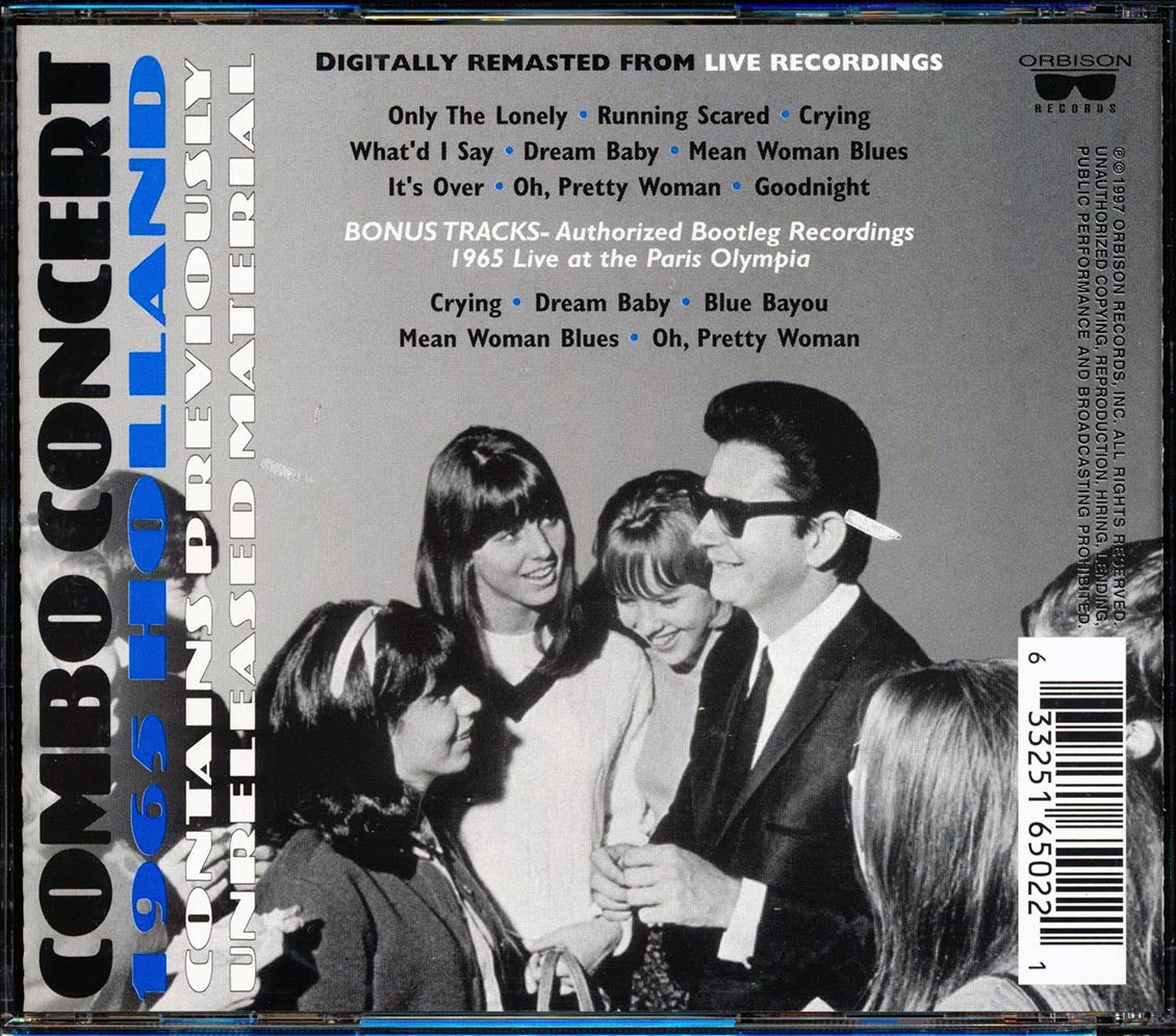 Roy Orbison - Combo Concert: 1965 Holland