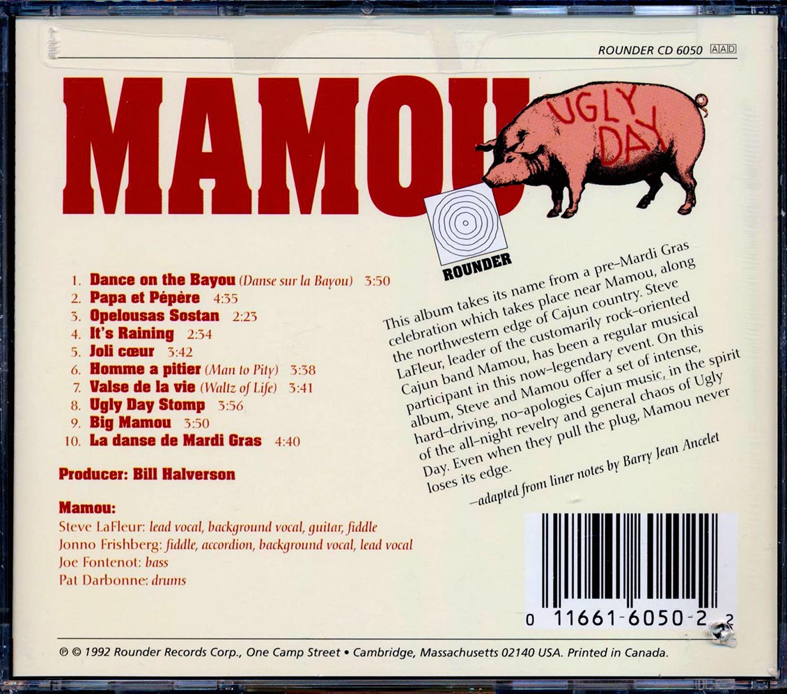 Mamou - Ugly Day (marked/ltd stock)