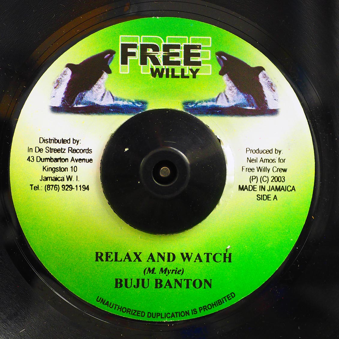 Buju Banton - Relax And Watch  /  Version