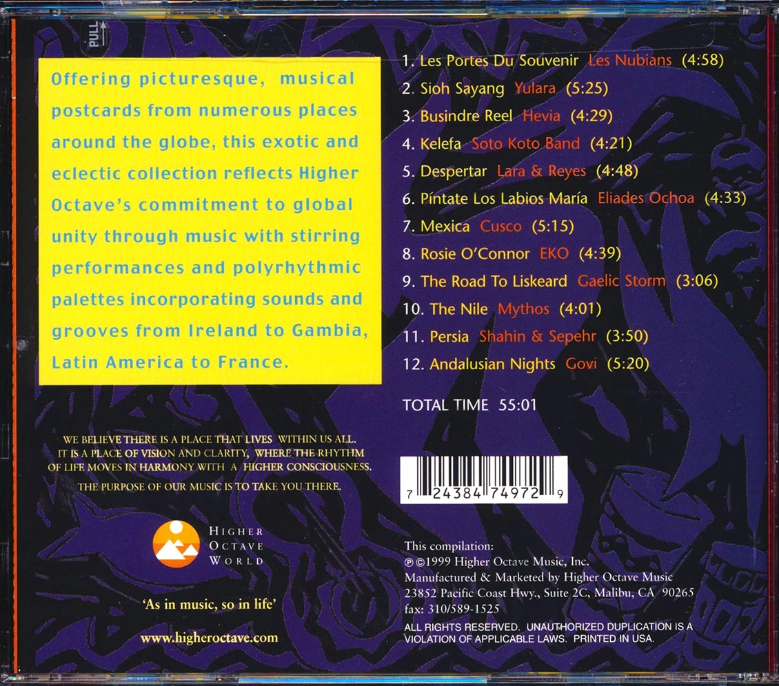 Les Nubians, Eliades Ochoa, Hevia, Cusco, EKO, Etc. - World Fusion