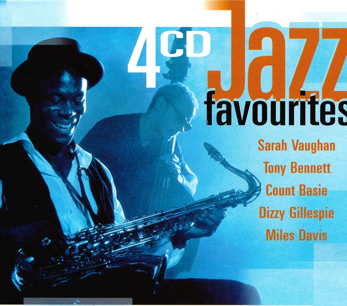 Sarah Vaughan, Tony Bennett, Count Basie, Dizzy Gillespie, Miles Davis, Etc. - Jazz Favourites (53 tracks) (4xCD)