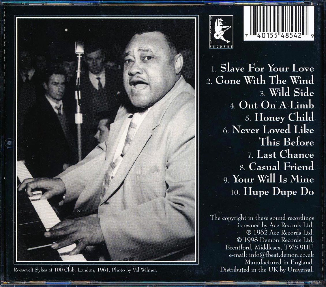 Roosevelt Sykes - Sings The Blues