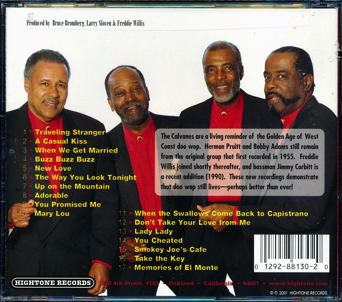 The Calvanes - In Harmony (marked/ltd stock)