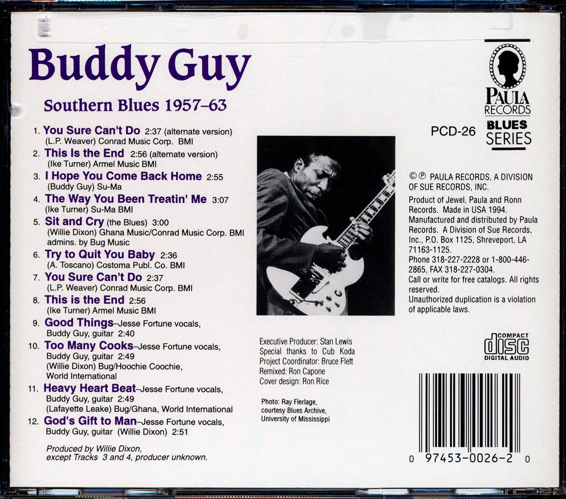 Buddy Guy - Southern Blues 1957-63