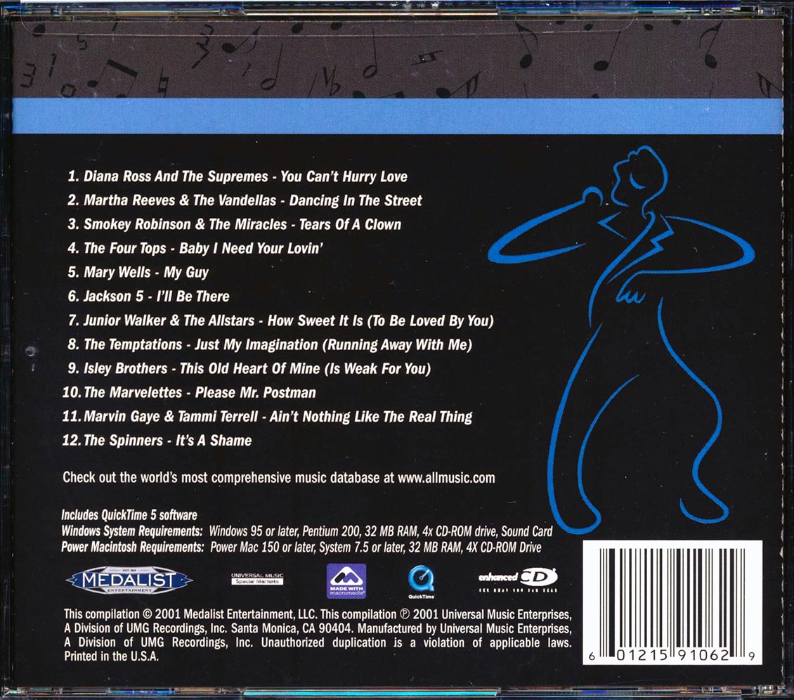 Marvin Gaye, The Supremes, The Temptations, The Four Tops, Etc. - Motown Memories