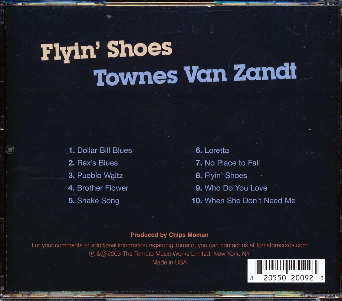 Townes Van Zandt - Flyin' Shoes