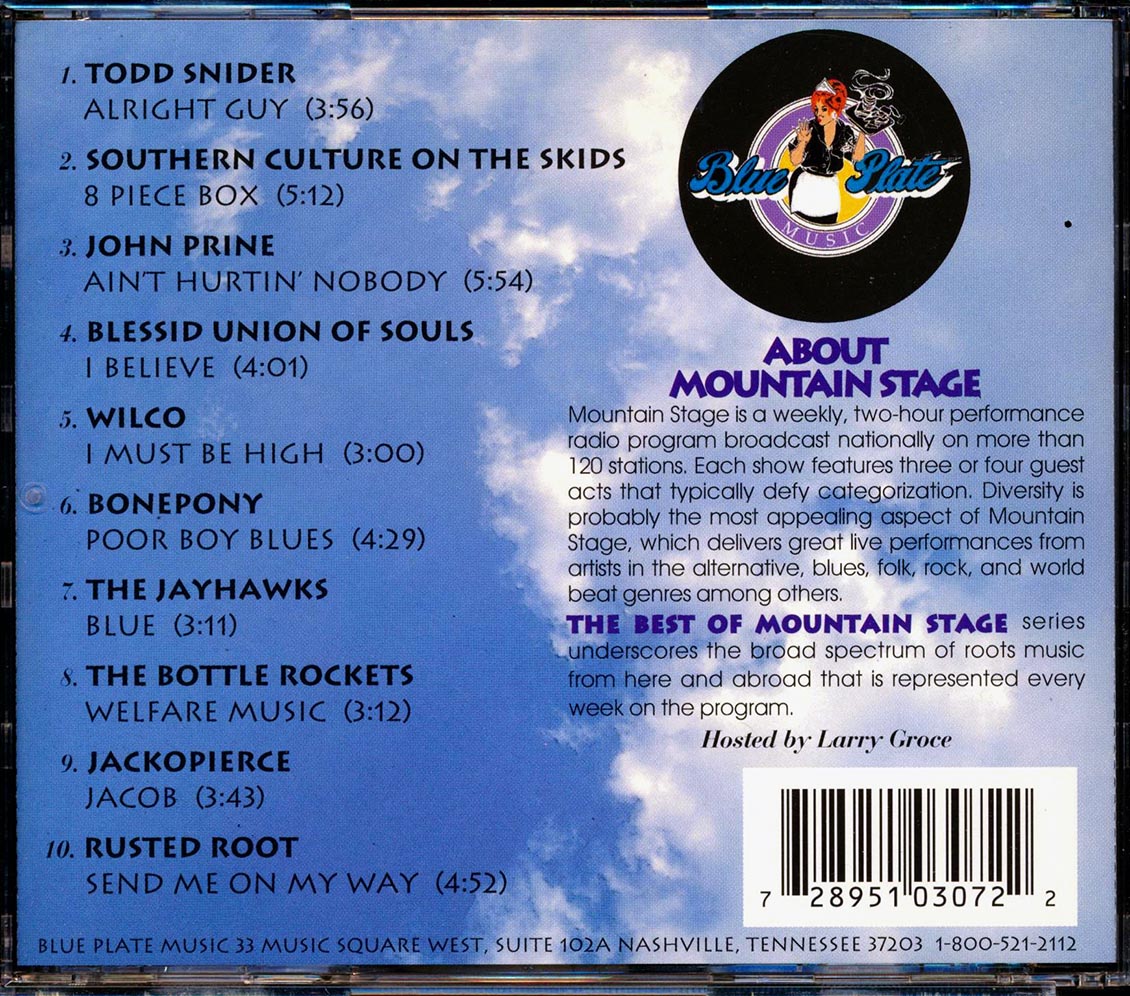 Wilco, John Prine, Todd Snider, The Jayhawks, Etc. - Rock: Live From Mountain Stage (marked/ltd stock)