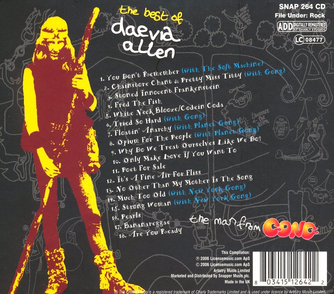 Daevid Allen - The Best Of Daevid Allen