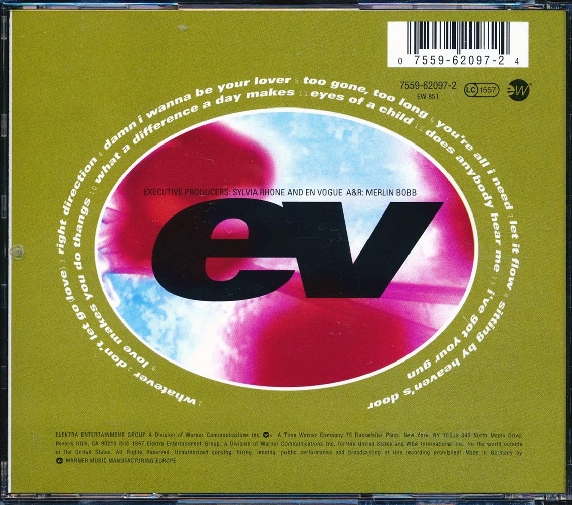 En Vogue - EV3 (incl. large booklet)