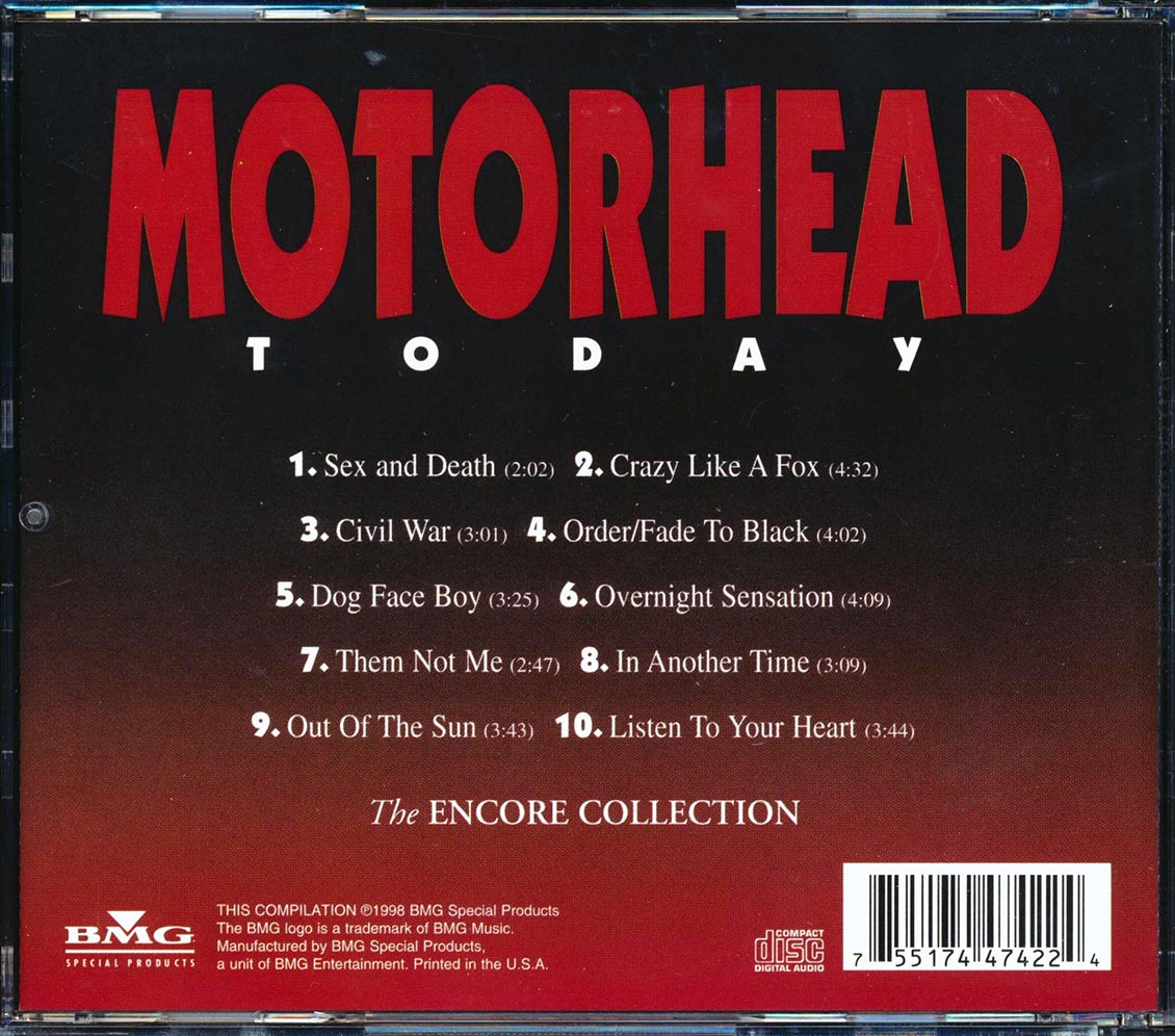 Motorhead - Today
