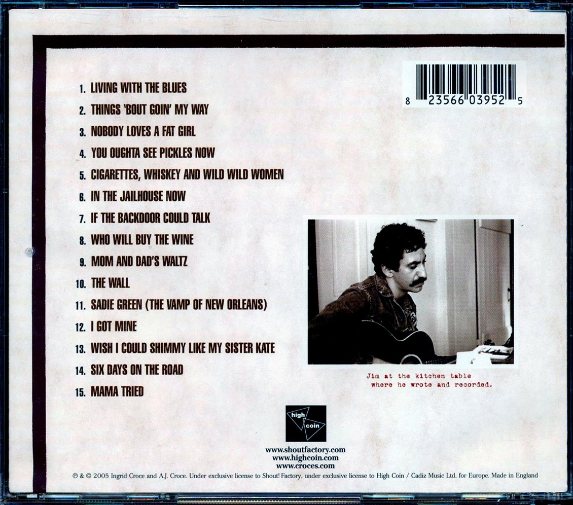 Jim Croce - Home Recordings: Americana
